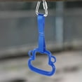thumbnail image 4 of OULII Pull Up Rings With Strap Gymnastics Ring Blue 1Set For Strength Training Activities, 4 of 7