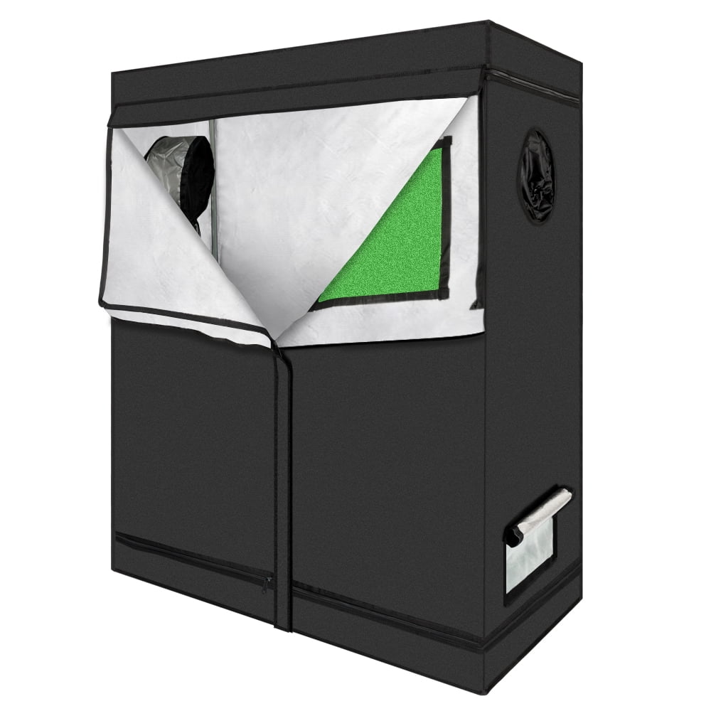 Kepooman Grow Tent for Plant, Hydroponic Mylar Tent Reflective Garden Growing Dark Room with Observation Window, Indoor Grow Tent Room Kepooman Grow Tent for Plant, Hydroponic Mylar Tent Reflective Garden Growing Dark Room with Observation Window, Indoor Grow Tent Room