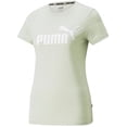 thumbnail image 1 of Playera Puma ESS Logo Tee para Mujer 586876-85 verde claro L, 1 of 3
