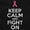 Black, variant on Keep Calm And Fight Breast Cancer BCA Women's Graphic T Shirt Tees Brisco Brands S