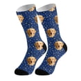 thumbnail image 1 of Stockings For Adults Funny Animal Print Bone Design Comfortable Stretchable Stockings Stocking For Home And Leisure 5PCS, 1 of 8
