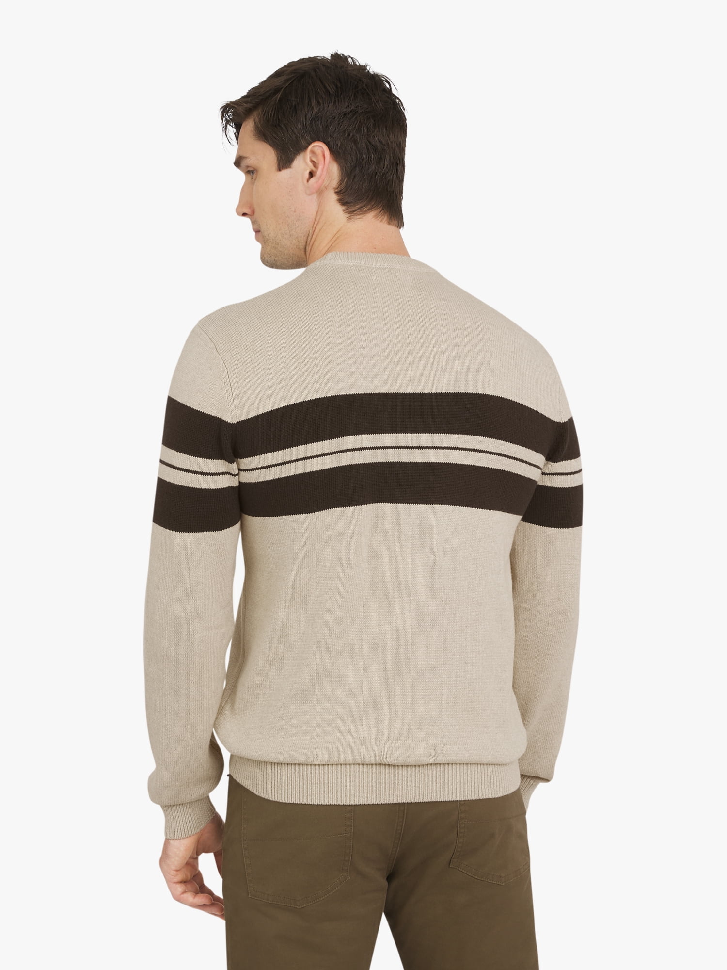 Chaps Men's & Big Men's Long Sleeve Crewneck Sweater, Sizes S-3XL