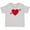 AC-Heather Grey, variant on Inktastic Valentines Day Heart Arrow Boys or Girls Toddler T-Shirt