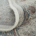 thumbnail image 6 of Feizy Marquette Transitional Medallion, Blue/Ivory, 6'7" x 9'10" Area Rug Stain Fade Resistant Pet & Kid Friendly Bohemian & Eclectic Oriental Floor Rug for Living room Bedroom, 6 of 8