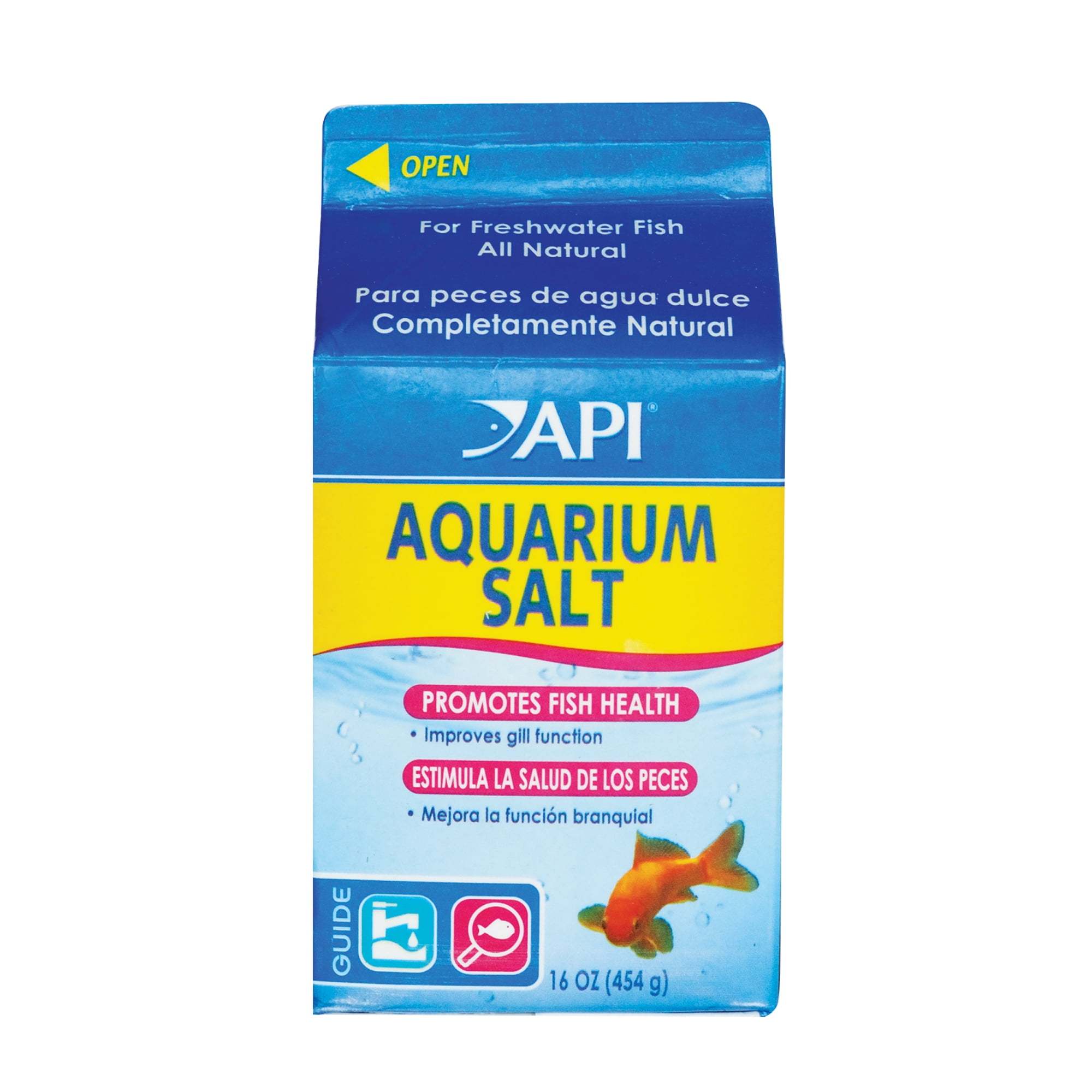 Maken Zelden meisje API Aquarium Salt, Freshwater Aquarium Salt, 16 oz - Walmart.com