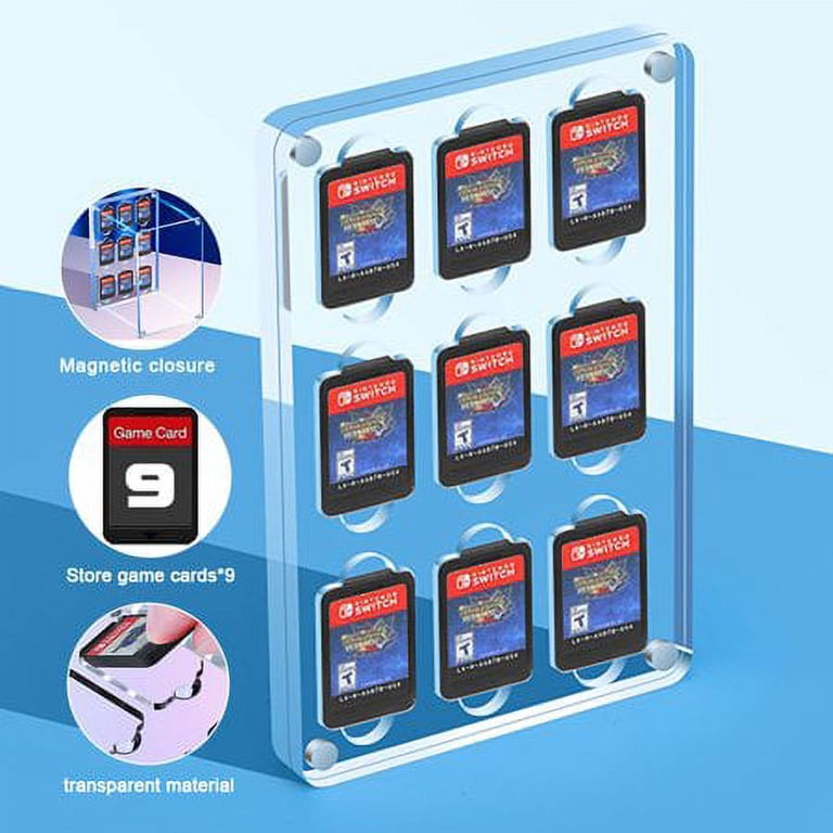 Game Card Case for Nintendo Switch OLED, Nintendo Switch Lite, 9