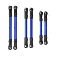 thumbnail image 3 of 6 piezas de varilla de tracción para coche RC, varilla de enlace de Metal, pieza de repuesto, accesorio para coche RC, varilla de enlace Servo para Azul, 3 of 10