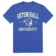 W Republic Apparel  Seton Hall University Seal Tee - Royal - Small