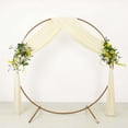 thumbnail image 2 of Efavormart Ivory 4-Way Stretch Spandex Drapery Panel with Rod Pockets, Photography Backdrop Curtain - 5ftx18ft, 2 of 6