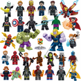 thumbnail image 1 of Juguete de Bloques de Construcción: Set de 32 Figuras de Héroes de Acción, Muñecos de Anime de Plástico ABS para Fiestas Infantiles, 1 of 5