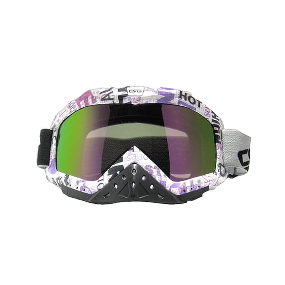 CRG Sports Motorcycle Goggle Motocross ATV Dirt Bike Off Road Racing Goggles for Man, Woman, Adult