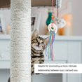 thumbnail image 4 of Cat Wand, Training Playing Toy Interactive With Small Bell 3pcs Wand Cat Teaser Stick Cat Stick, For Cats Dogs, 4 of 8