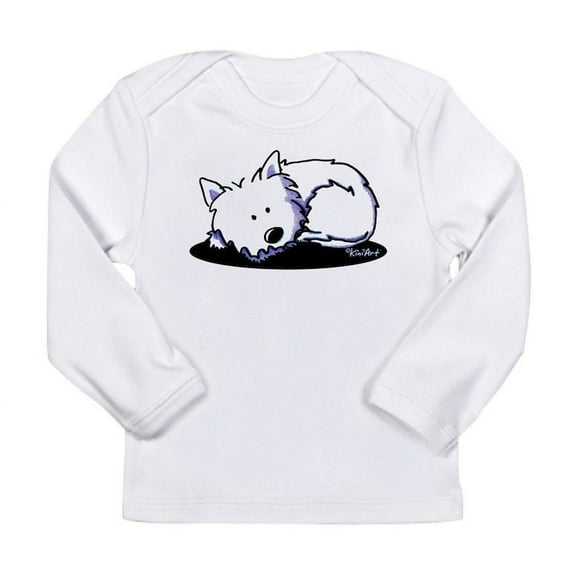 CafePress - Nap Time Westie Long Sleeve Infant T Shirt - Long Sleeve Infant T-Shirt