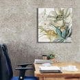 thumbnail image 3 of Epic Graffiti 'Seaglass Garden 2' by Jadei Graphics, Canvas Wall Art, 26"x26", 3 of 8