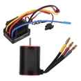 thumbnail image 1 of Controlador De Velocidad Eléctrico, Juego ESC Sin Escobillas 80A Cojinete De Gran Tamaño Profesional Eficiente A Prueba De Agua Para 1/10 RC Car ANGGREK Ocean Broad Surfboard Fins, 1 of 8