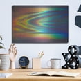 thumbnail image 6 of Luxe Metal Art 'Prism Ocean' by Luxe Portfolio, Metal Wall Art, 16"x12", 6 of 9