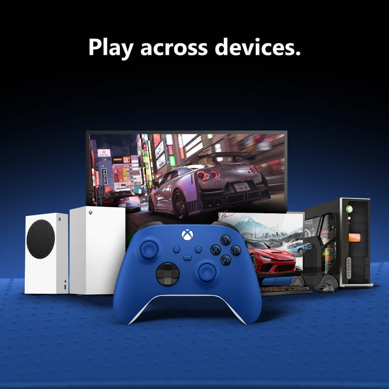 XBOX, Wireless Controller, Shock Blue, for XBOX Series X|S, PC