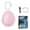 Pink, variant on Pet Glow Pendant for Dog Collar, USB Rechargeable Safety Light for Night Walks, 3 Mode LED Beacon for Pets with Carabiner
