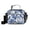 Blue Flowers and Birds, variant on Insulated Lunch Bag 6L Leak-Proof Lunch Box with Shoulder Strap Multiple Pockets Lunch Tote White Goose Carrying Christmas Gift