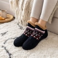 thumbnail image 5 of IAJDKMEK Christmas Slipper Socks for Adults Warm - Thick Fuzzy Floor Socks Cozy House Home Wear Soft Lined, Great for Gifts & Home Use, 5 of 6