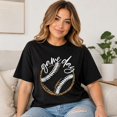 thumbnail image 2 of Game Day Mom Softball Baseball Graphic T-Shirt, Unisex Classic Fit Crew Neck Tee, 2 of 9