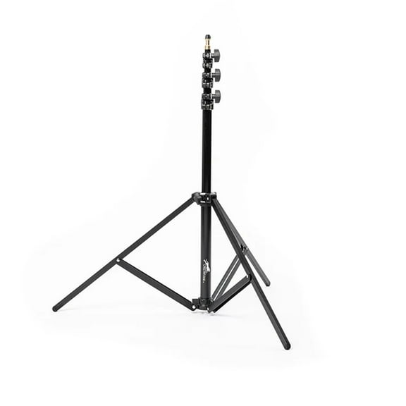 CheetahStand C8 - 3 Section Aluminum Light Stand, 29" to 96" Height - Supports up to 6 lbs., Black