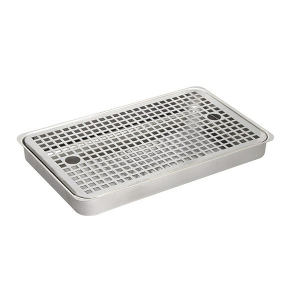 Beer Drip Tray,Beer Tower Drip Pan Stainless Steel Drip Tray Removable Receiving Tray for Restaurants Bars Kitchens