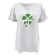 thumbnail image 4 of Tops Cortos para las Mujeres San Pablo's Día Impreso Cuello en V Envuelto Casual Top, Ligero para Todas las Estaciones Hogar Y Uso Diario, 4 of 8