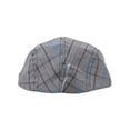 thumbnail image 4 of Fashion Plaid Ivy Cap - Blue - Medium, 4 of 4