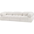thumbnail image 6 of Meridian Furniture Ames Cream Boucle Fabric Modular Sofa, 6 of 12