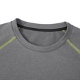 thumbnail image 6 of Xdegoge Mens Long Sleeve Athletic Shirts Raglan Crewneck Workout Tees Lightweight Quick Dry Pullover Tops for Gym Running Sports, 6 of 6