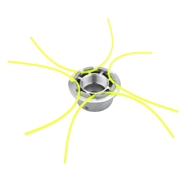 LHCER Strimmer Head,Universal Aluminium Strimmer Head Trimmer Heads String Set Grass Brush Cutter Accessory, String Trimmer