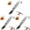 Silver 3PCS, variant on Stainless Steel Tea Diffuser 2024 Upgrade Universal Fine Holes Tea Interval Diffuser Tea Artifact Pipe Tea Infuser Mesh Strainer With Hanging Hook Handle Tea Infuser Tea S