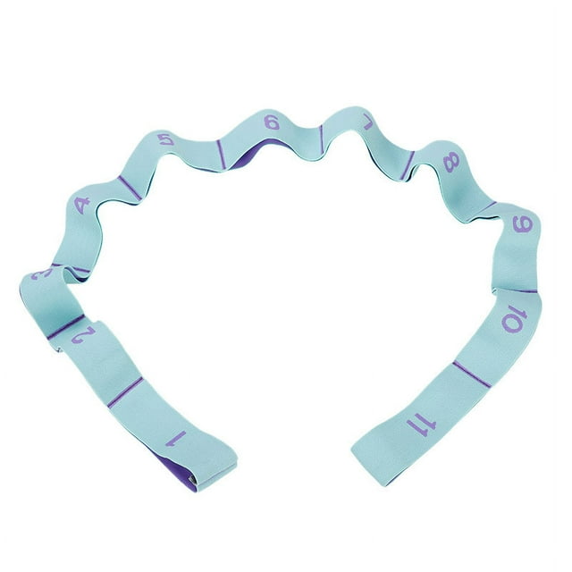 Cinturón elástico segmentado para yoga, gongge, fitness, baile, para hombres y mujeres