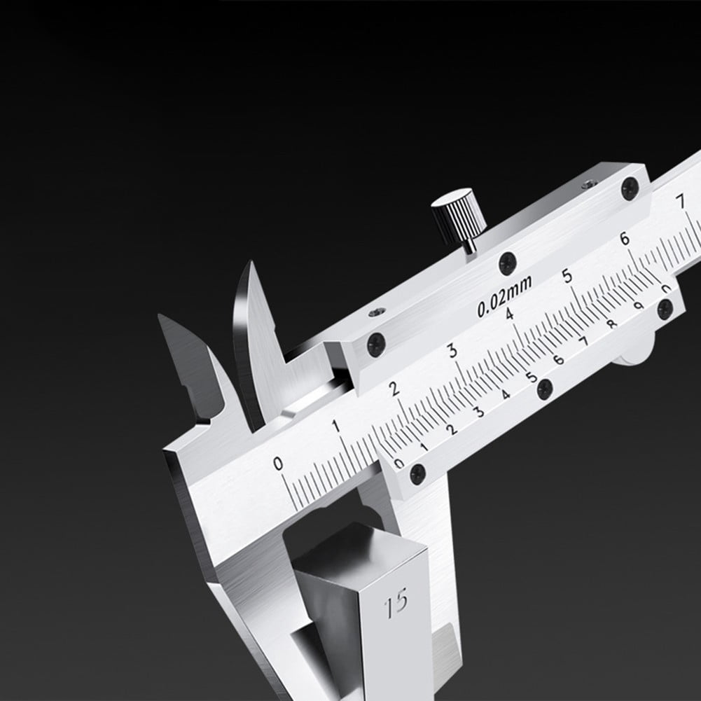 BUYISI Robust Mini Vernier Caliper 100mm Perfect for Measuring Small Objects Precisely