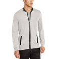 thumbnail image 2 of INC International Concepts Cardigan à Fermeture à Glissière pour Hommes (Blanc, TTG), 2 of 3