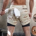 thumbnail image 4 of Pantalones cortos deportivos para hombres Pantalones cortos deportivos para hombre, bolsillos de dos yeacher METRO, 4 of 7