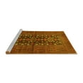 thumbnail image 2 of Ahgly Company Machine Washable Indoor Rectangle Persian Yellow Traditional Area Rugs, 2' x 5', 2 of 4