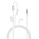thumbnail image 1 of Reemplazo de auriculares estéreo antirradiación con cable portátil para teléfono con tubo de aire de 3,5 mm para iPhone Advancent TX0929-03, 1 of 2
