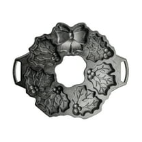 Lodge Cast Iron Seasoned Cast Iron Holiday Wreath Pan