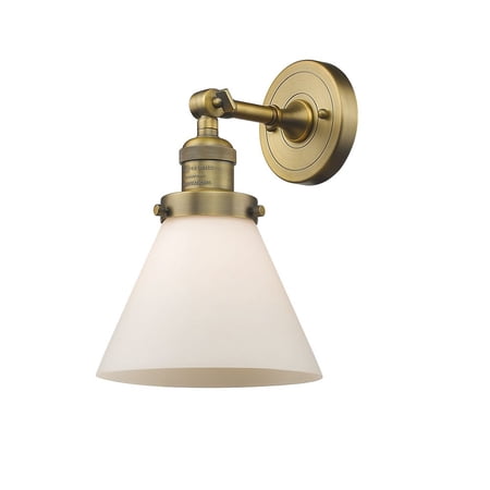 Innovations Lighting - Cone - 1 Light Wall Sconce In Industrial Style-10.5