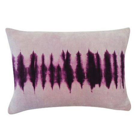 Vivai Home Purple Blinds Tie Dye Pattern 14x 12 Cotton Feather