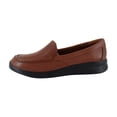 thumbnail image 2 of Clarks Ellowyn Lux Women's Loafers & Slip-Ons Tan Leather Size 10 W, 2 of 8