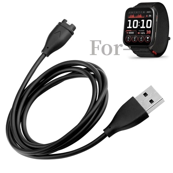 K-MAINS Charging Cable Compatible With Garmin Venu X1 3 3S 2 Fitness GPS Smart Watch