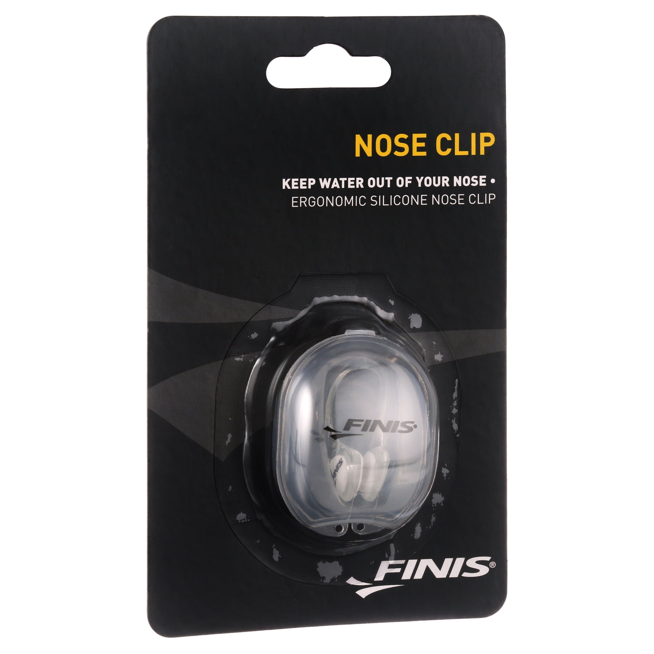FINIS Swimming Nose Clip, Clear, One Size Fits All