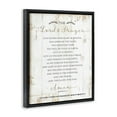 thumbnail image 3 of Stupell Industries The Lords Prayer Our Father Rustic Distressed White Wood Look Jet Black Framed Floating Canvas Wall Art, 16x20, by Jennifer Pugh, 3 of 5