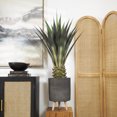 thumbnail image 2 of DecMode 47" Artificial Agave Tree in Black Pot, 2 of 9