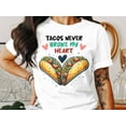 thumbnail image 2 of Funny Taco Lover Foodie Valentines Day Men Women Girls Gift T-Shirt Valentines Day Adults Kids Boys Girls Presents Men Women Kids Tshirt, 2 of 8