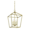 thumbnail image 3 of Savoy House 1-321-4-322 Townsend 4 Light Foyer Pendant in a Warm Brass Finish (17" W x 26" H), 3 of 5