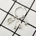 thumbnail image 4 of Up to 65% Off Microphone Key Ring, Music Key Ring, Music Microphone Voice Charm Keychain Necklace Rings Earring Jewelry on Clearance, 4 of 8
